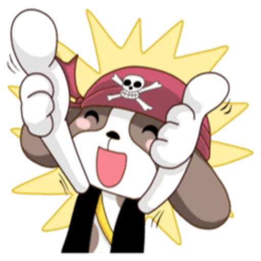 👍 Стикер «Talls of PirateMango&Tango» для Telegram