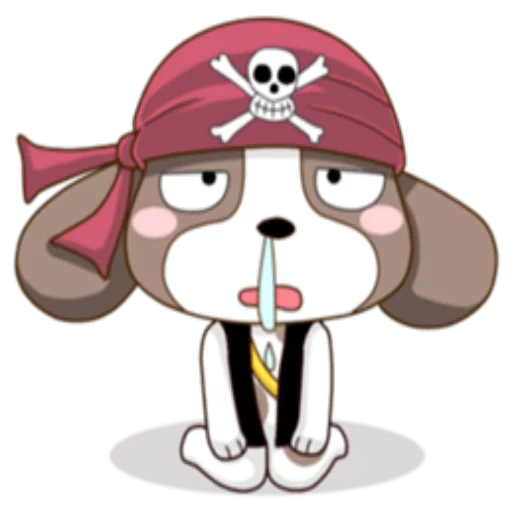 😪 Стикер «Talls of PirateMango&Tango» для Telegram