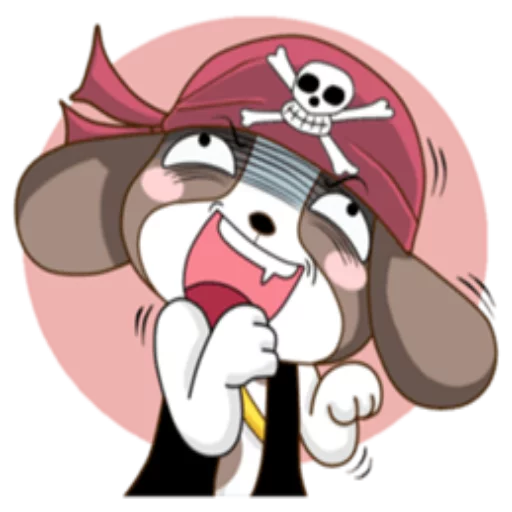😄 Стикер «Talls of PirateMango&Tango» для Telegram