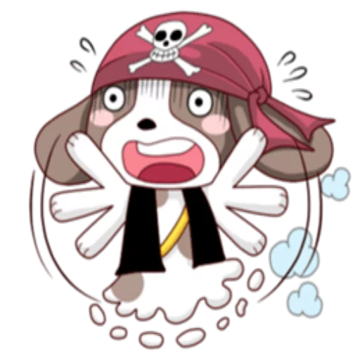 😱 Стикер «Talls of PirateMango&Tango» для Telegram