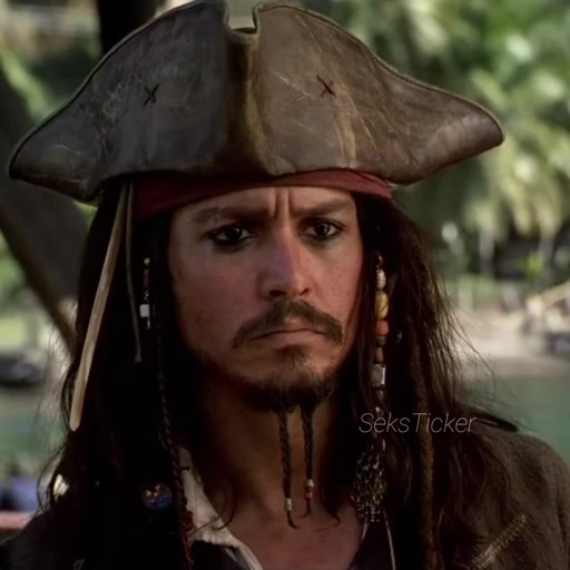 🤨 Стикер «Pirates of the Caribbean» для Telegram