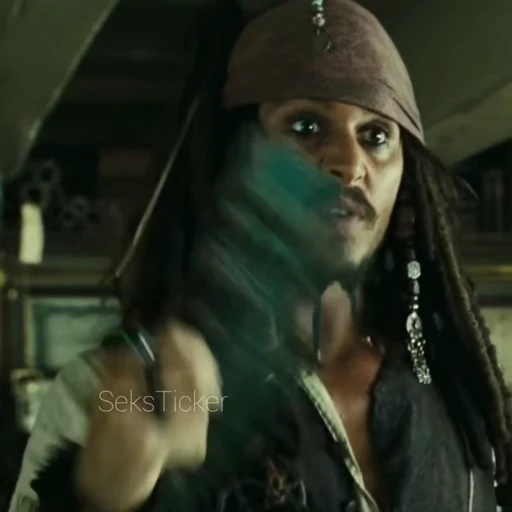🏴‍☠️ Стикер «Pirates of the Caribbean» для Telegram