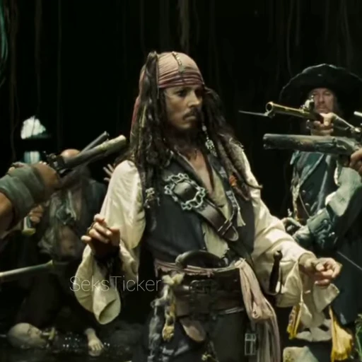 🏴‍☠️ Стикер «Pirates of the Caribbean» для Telegram