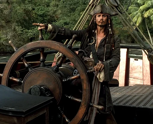 🤔 Стикер «Pirates of The Caribbean» для Telegram