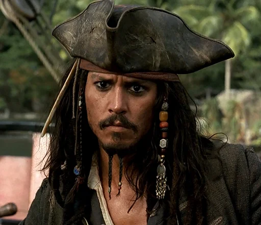 😠 Стикер «Pirates of The Caribbean» для Telegram