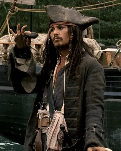 🤑 Стикер «Pirates of The Caribbean» для Telegram