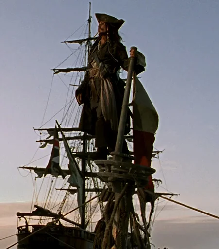 😏 Стикер «Pirates of The Caribbean» для Telegram