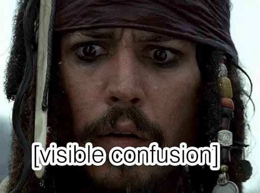🤯 Стикер «Pirates of The Caribbean» для Telegram