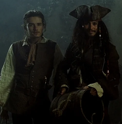🤪 Стикер «Pirates of The Caribbean» для Telegram