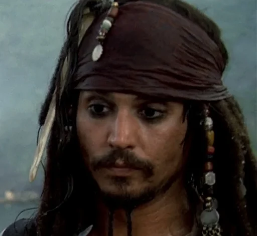 😐 Стикер «Pirates of The Caribbean» для Telegram