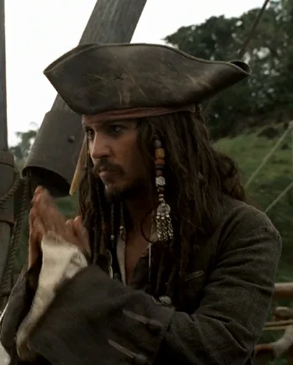 🙏 Стикер «Pirates of The Caribbean» для Telegram
