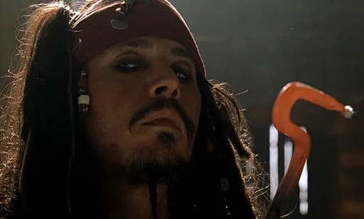 😈 Стикер «Pirates of The Caribbean» для Telegram