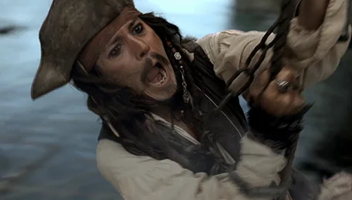 😱 Стикер «Pirates of The Caribbean» для Telegram