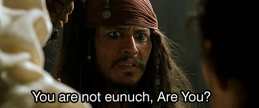 👦 Стикер «Pirates of The Caribbean» для Telegram