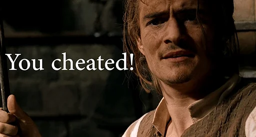 ☹️ Стикер «Pirates of The Caribbean» для Telegram