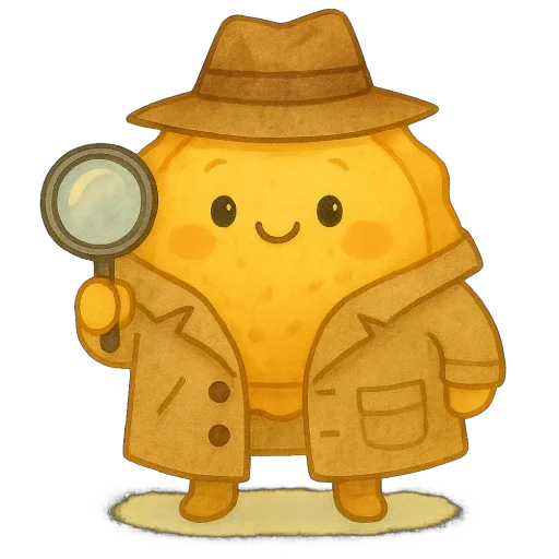 🕵️‍♂️ Стикер «Пирог из тревог» для Telegram