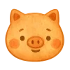 🐷 Эмодзи «Пирог из тревог» для Telegram