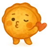 😘 Эмодзи «Пирог из тревог» для Telegram