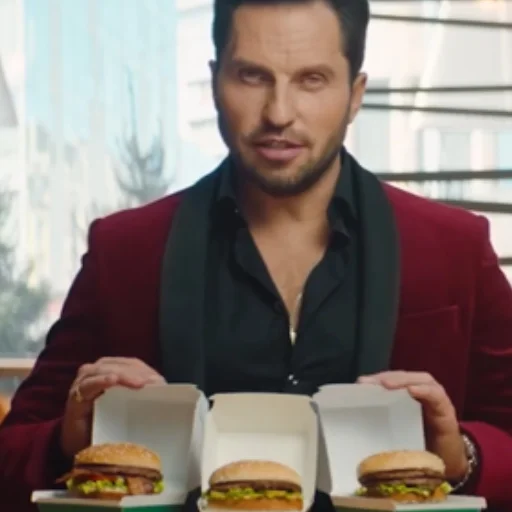 🍔 Стикер «артур пирожков» для Telegram