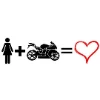 👩 Эмодзи «Pit bikes» для Telegram