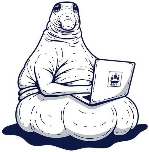 🙁 Стикер «Питер это» для Telegram
