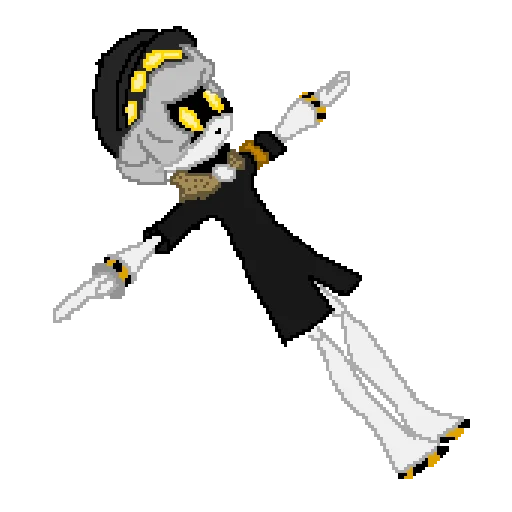 🌌 Стикер «Pixelmurder» для Telegram