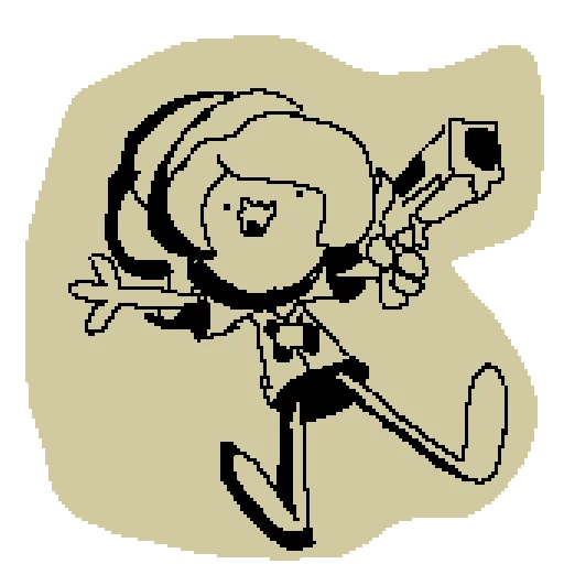 😃 Стикер «Pixelmurder» для Telegram