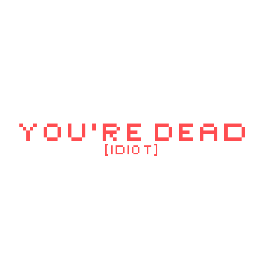 💀 Стикер «Pixelmurder» для Telegram