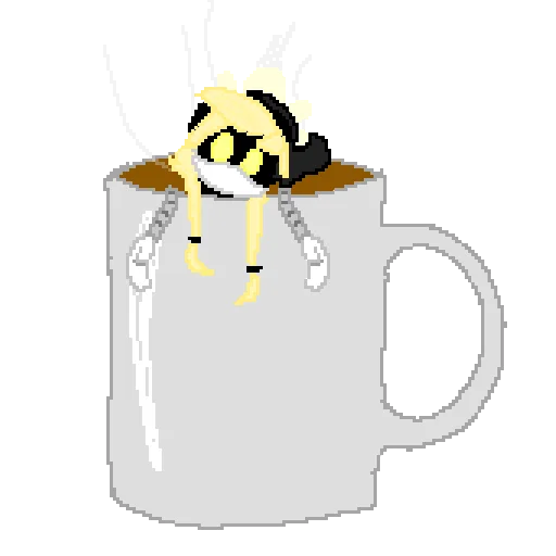 ☕ Стикер «Pixelmurder» для Telegram