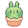 Стикер 9 Pixel Cute