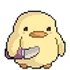 Стикер 6 Pixel Cute