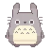 Стикер 45 Pixel Cute