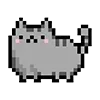 Стикер 18 Pixel Cute