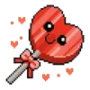 Стикер 34 Pixel Cute