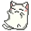 Стикер 5 Pixel Cute