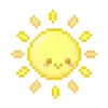Стикер 26 Pixel Cute