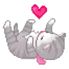 Стикер 39 Pixel Cute