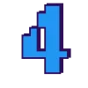 🤩 Эмодзи «Пиксельный шрифт» для Telegram