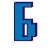 🤩 Эмодзи «Пиксельный шрифт» для Telegram