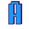 🤩 Эмодзи «Пиксельный шрифт» для Telegram