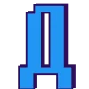 🤩 Эмодзи «Пиксельный шрифт» для Telegram