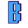 🤩 Эмодзи «Пиксельный шрифт» для Telegram