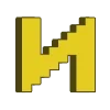 👾 Эмодзи «Пиксельные буквы жёлтые» для Telegram
