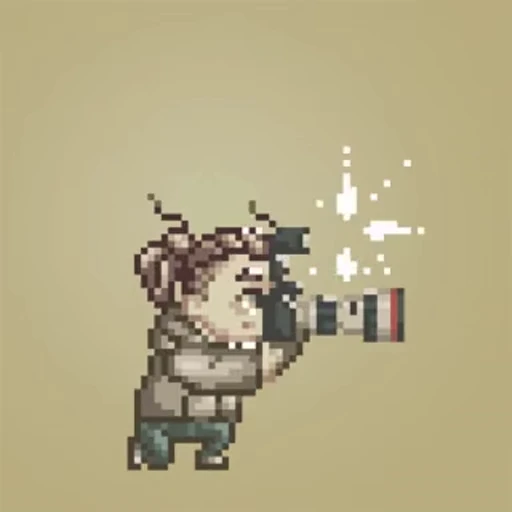 Стикерпак 8-bit-old move для Telegram