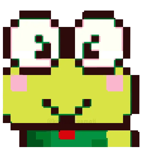 Стикер 17 🥳 pixel nyash - пиксельные милаши