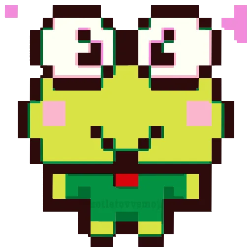Стикер 15 🥳 pixel nyash - пиксельные милаши