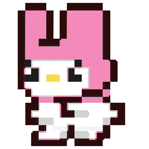 Обложка набора 🥳 pixel nyash - пиксельные милаши