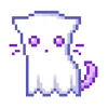 Стикер 33 pixel pink&violet