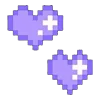 Стикер 48 pixel pink&violet