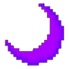 Стикер 44 pixel pink&violet